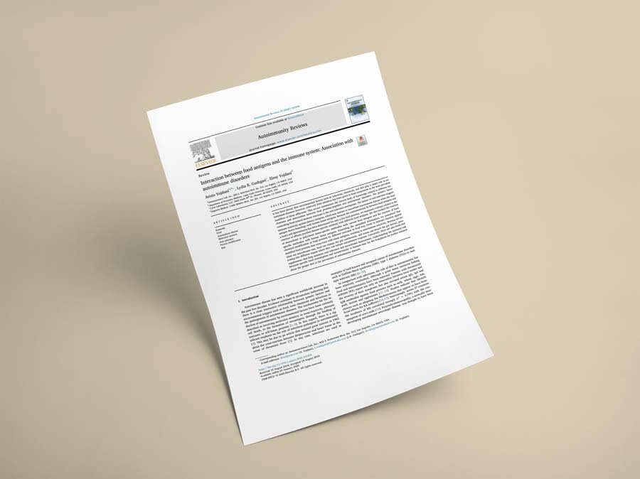system Association autoimmune disorders