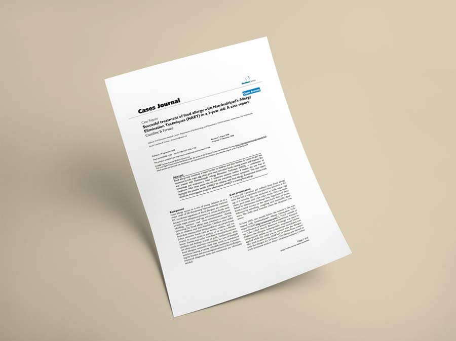 Successful Treatment of Food Allergy